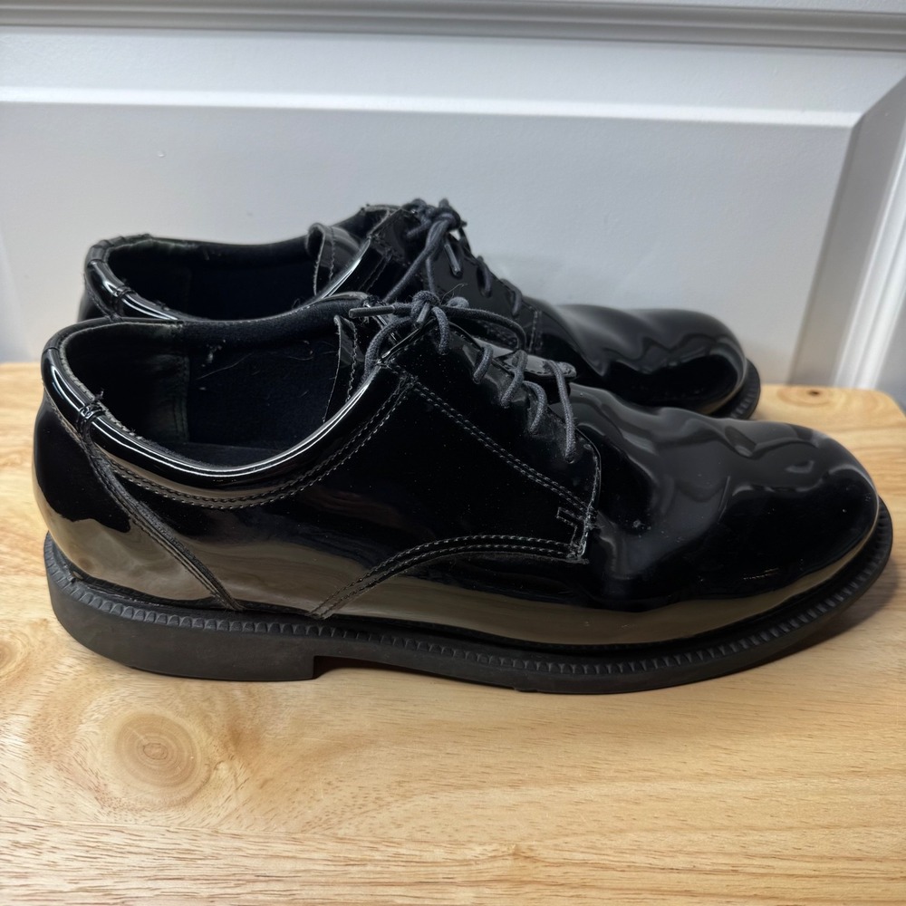 Thorogood 831-6031 Unisex Adult Shiny Black Uniform-Poromerics Shoe 10.5 M - Picture 4 of 9